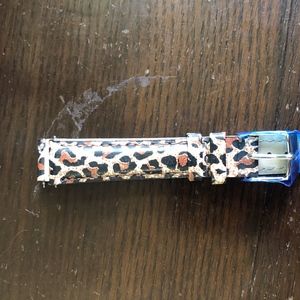 Michele Leather Watch Band - New